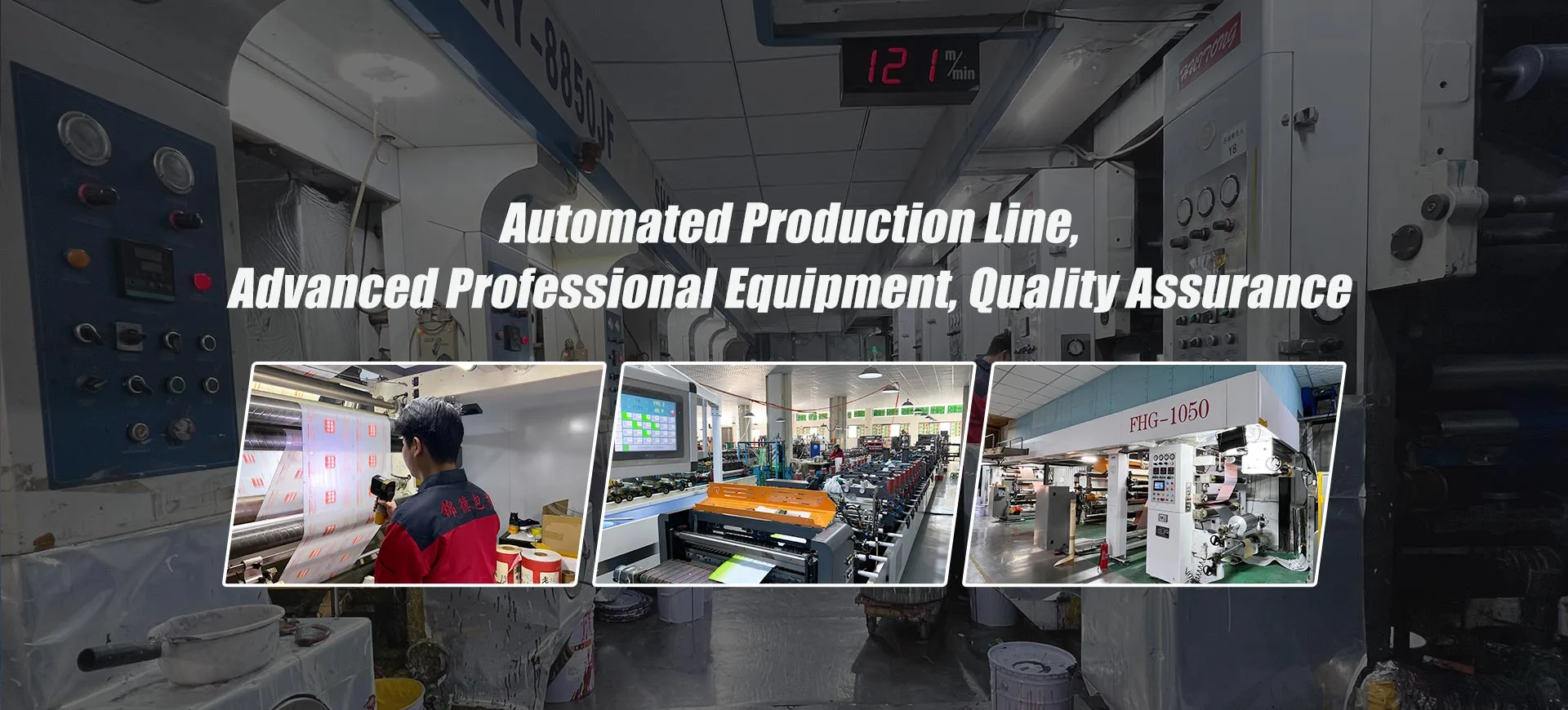 Linea di produzione automatizzata, attrezzature professionali avanzate, garanzia di qualità