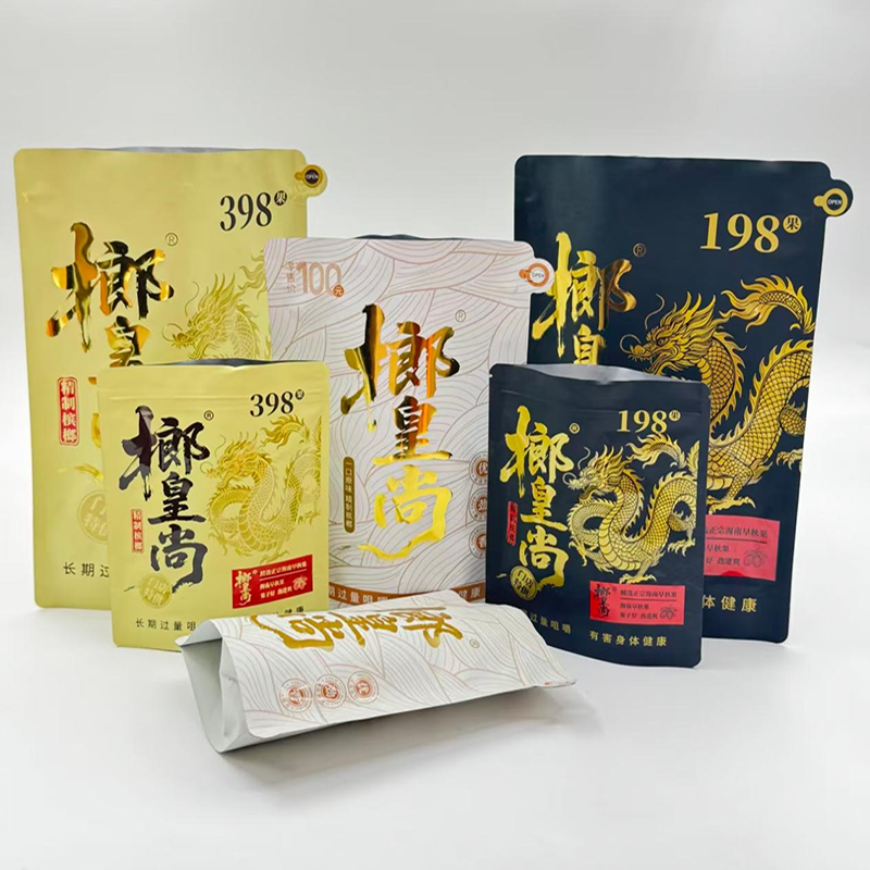 Jinde Packaging lancia buste con cerniera stand up personalizzate in noce di betel per supportare gli aggiornamenti degli imballaggi del marchio alimentare