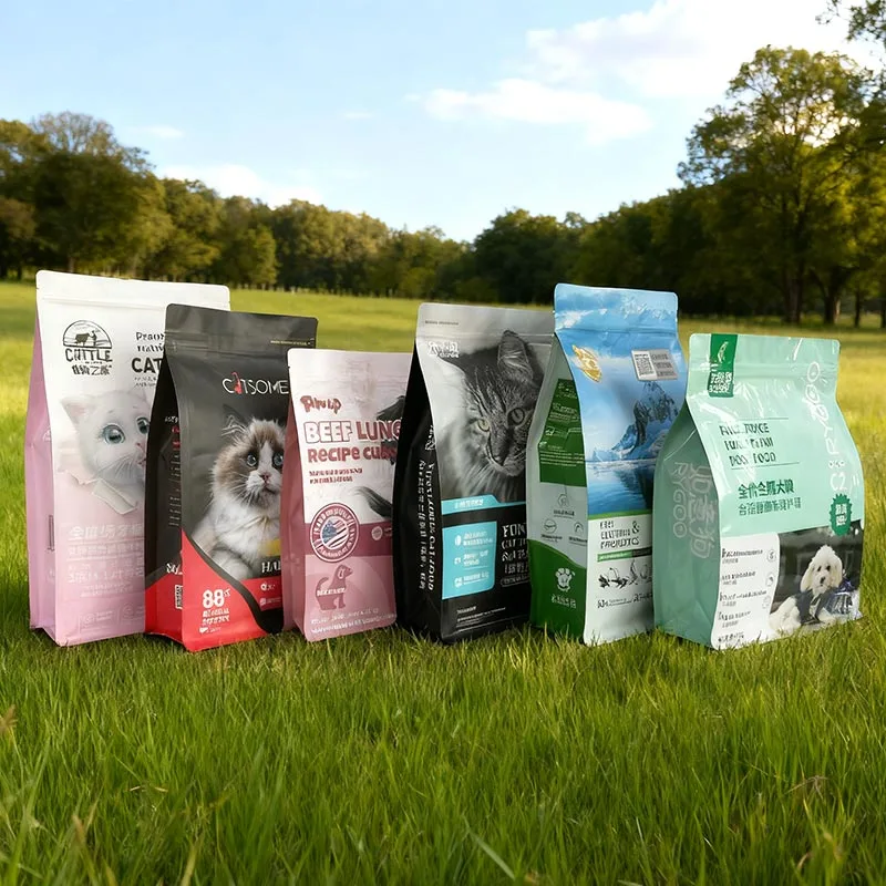 Perché un sacchetto per cibo per gatti sigillato su otto lati con cerniera è una scelta più intelligente per il moderno imballaggio di alimenti per animali domestici